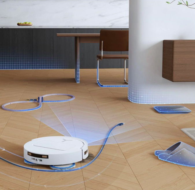 Ecovacs Robotický vysávač Deebot T50 Pre Omni White 6